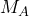 M_{A}
