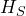 H_{S}