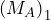 { (M_{A})}_1