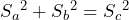 {S_a}^2+{S_b}^2={S_c}^2